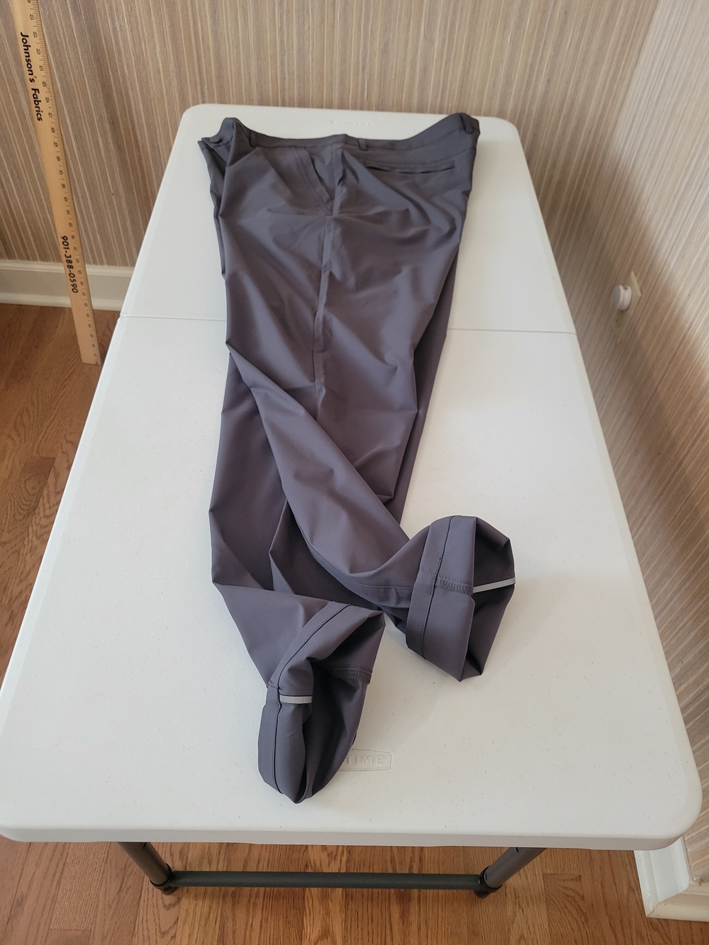 Marcus Pierce Renegade Tech Pants In Storm Gray 38×34 NWOT